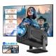 FLYIN HY320MINI 4K Ultra HD 3D Portable Short Throw Projectors & Presentation Equipments for Home Theater and Cinema Use