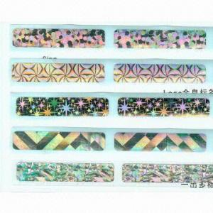 holographic transfer easy-to-scratch off security图片