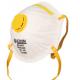 Comfortable FFP2 Face Mask  FFP Dust Mask White Color CE Certificated