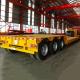 3 Axle  Front Loading RGN CIMC 60T Low Bed Semi Trailer
