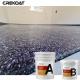 Commercial Areas Paint Chip Epoxy Floor Coating With Blending Decorative Flakes