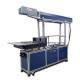 S800 3D dynamic CO2 glass tube laser marking engraving cutting machine for Jeans