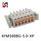 SHANYE BRAND KFM500BG-5.0 300V 8P pcb connector phoinex pluggable terminal blocks 5.0mm male supplyer