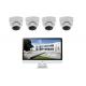 4 Channel 8MP Poe Home Security Camera System 1080P Strong Compatible Ability