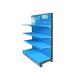 Blue Shelf Factory Price single side steel supermarket shelves