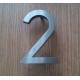 3D Sign Letter stainless steel house Street Number custom H20CM number gold 3d sae signs