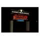 PH10 Single Red Outdoor Advertising LED Signs Display with WIFI Control