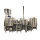 20HL 3 Vessel Brewhouse Heated By Steam Fabricated By SS304 For Mashing Process
