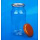 Empty Plastic Airtight Storage Jars Round Shape EOE / POE Sealing Type
