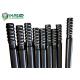 Extension Top Hammer Threaded Drill Rod  For Mining / Tunnel Drilling Carbon Steel