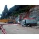 High Efficiency Mobile Concrete Pump 186kw 500L Oil Tank Volume Easy Operation