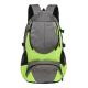 Green / Black Color Rock Climbing Backpack Customized Printing Surface