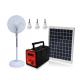 13Ah Portable Solar Charging System , 12V Inverter Solar Panel Kits For House