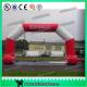 White And Red 6 x 3M Inflatable Arch , Inflatable PVC Advertising Hotel Arch