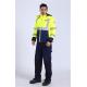100%Polyester HIVIS Work Clothes 290gsm Hi Vis Trench Coat