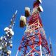 Signal TV Radio Hot Dip Antenna Telecom Steel Tower 100m Height