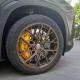 Yellow 10 Piston High Performance Brake Caliper Carbon Ceramic Discs