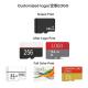 High Capacity Memory Cards 64GB with 3.0 20mbs Write Speed and Laser Customer Name Or No USB head