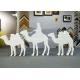 Custom Size Store Window Decorations PVC Camel Sculpture Bespoke Carving Animal Statues