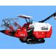 Full Feeding Whirling Unloading Rice And Wheat Combine Harvester 74kw