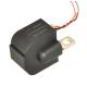 D Type Ferrite Core Single Phase Current Transformer Black Case with Fixed Joint