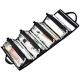 Travel Extra Large Hanging Custom Toiletry Bag Separated PVC Make Up Pouch 9X5