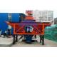 HZS25 Stable Performance Hopper Batching Plant With Blue / White Color