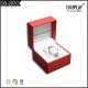 Red Luxury Handmade Cardboard Gift Boxes / Women Watch Presentation Box  Classical Design