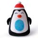 Penguin Image Animated Plush Christmas Toys Eesy Clean Handcrafted OEM / ODM