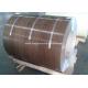 AA3003 3015 H24 Temper  wooden grain Color Coated Aluminum Coil PVDF coated aluminum for production Roofing