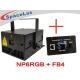 6 Watt DJ Laser Light NP6RGB With Pangolin FB4-SE With Plastic Flight Case Package