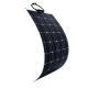 Lightweight And Easy To Install 100w 12v Semi Flexible Solar Panel For Car Boats