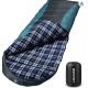 Hiking Traveling Mummy Sleeping Bag 15-45 ℉ Extremefor Adults Cold Weather