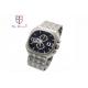 Stainless steel alloy 3 ATM waterproof Multifunction watch free design and print logo