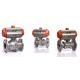 Flanged Double Acting Valve Pneumatic Actuator Set With Ball Valve