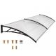 3mm Polycarbonate Sheet Window Canopy Modern Design High Functionality
