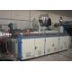 PVC Dual Pipe Making Plastic Extrusion Line PVC PP PE Twin Pipe Extruder