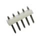 180 Degree Single Row Pin Header Connector 5 Pin Connector 3.96 Mm X 3.2 Mm