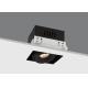 Trimless Grille Square LED Recessed Downlight Indoor For Clothes Shop / Hotel