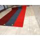 Hotel Door Polyester Area Rugs Red Colour Washable