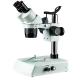 Dual power disserting microscope upper and lower light top and bottom lighting two magnification