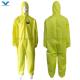 Fully Closed Type4 Microporous Chemical Proof Industrial Yellow Protective Coveralls