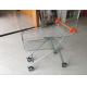 Zinc Plated clear coating Steel UK Shopping Cart 100L / Low Carbon