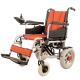 Fold Up Electric Foldable Power Wheelchair With Brushed Motor Lead Acid Battery 6KM/H