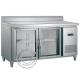 OP-A602 Kitchen Equipment Glass Doors Display Chest Refrigerator