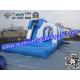 Commercial Inflatable Pool Slides For Kids , Inflatable Slip Slide