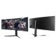 Curved 49 Inch 5k High Resolution Lcd Monitors 75hz Gaming Monitors