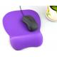 Silicone cloth wrist mouse pad with pu backing,high quality custom design