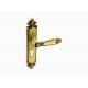 135mm 63mm Vintage Solid Brass Bronze Interior Door Handles For Luxury Door