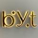 Office Wall Letters Logo in 3D LED for Custom Metal Business Advertising Signage